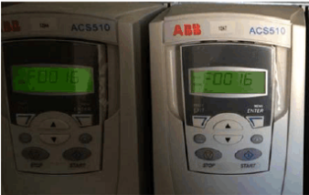 变频恒压供水设备中ABB变频器F0016故障怎么处理？