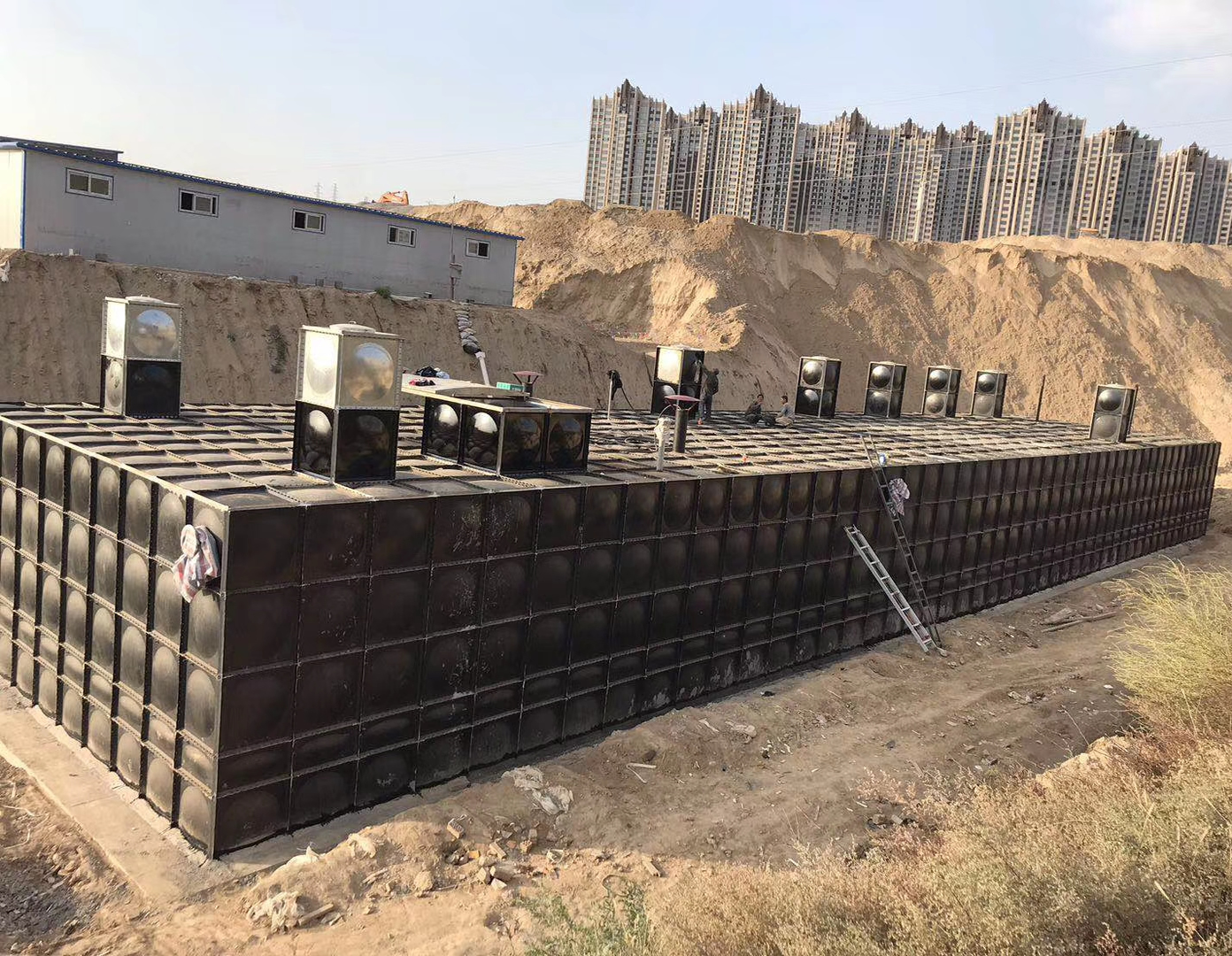 地下式箱泵一体化消防给水泵站